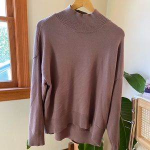 Oak + Fort Mockneck Turtleneck Sweater